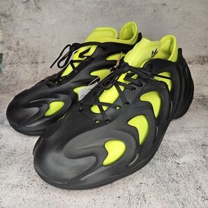 Adidas Adifom Q Black Solar Yellow / Men's Size 10.5 / Brand New With Tags